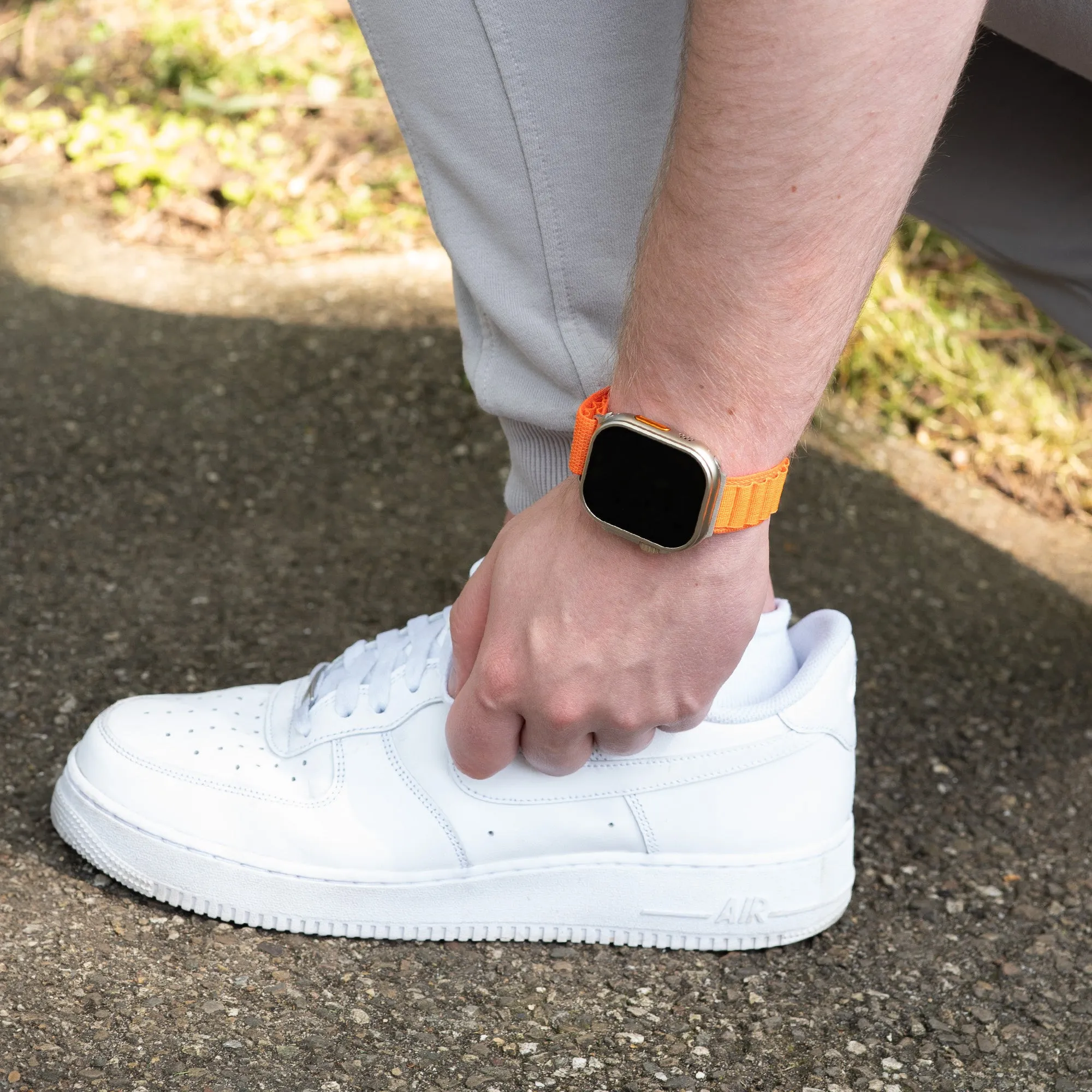 Premium Quality Bandz Apple Watch Alpine Strap (Orange)  Limited Release!