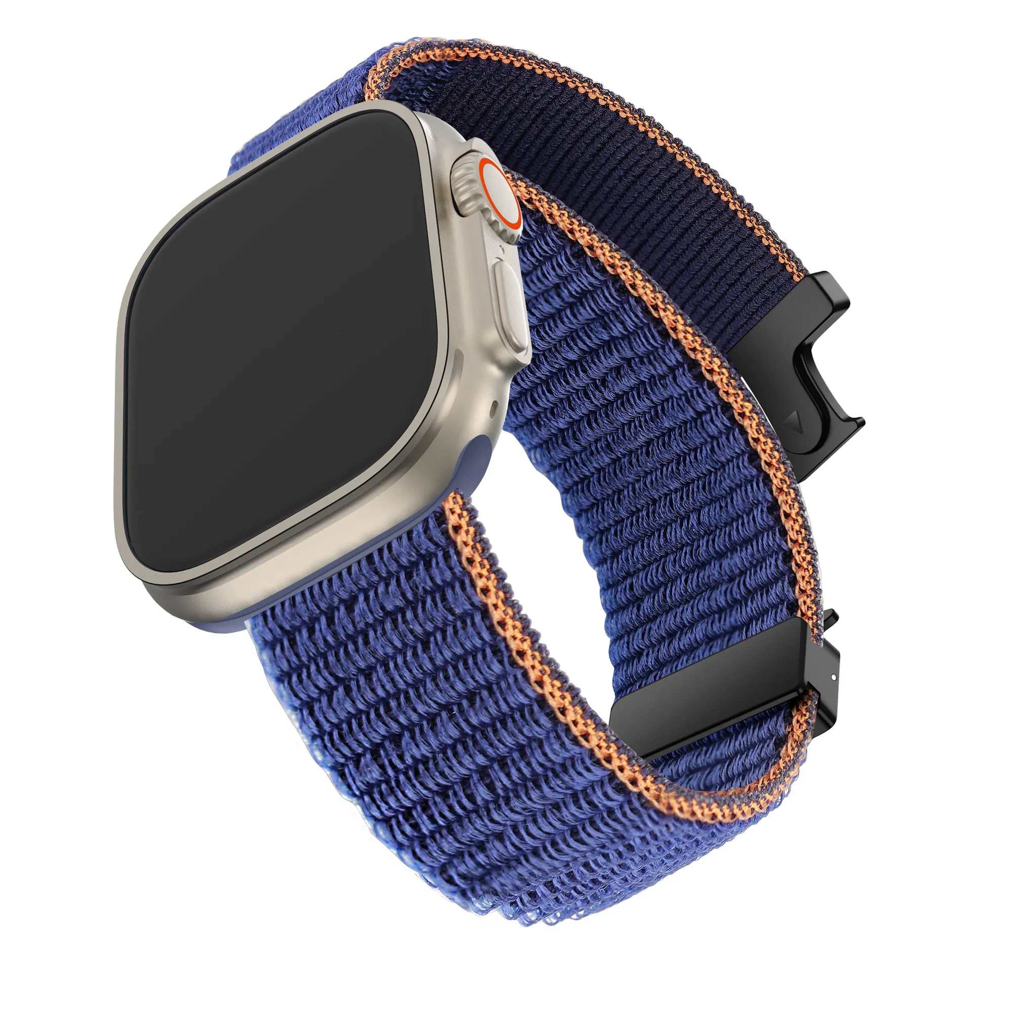 Premium Quality Bandz Apple Watch Nylon Strap 'Classic' with P-Buckle (Dark Blue)  Last Chance!
