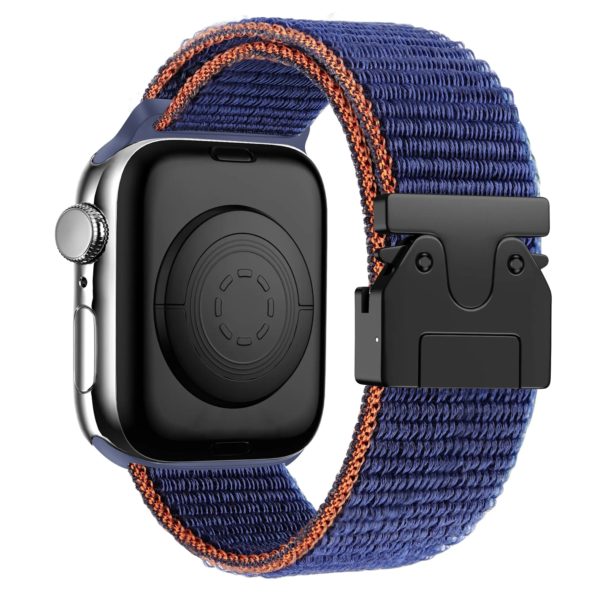 Premium Quality Bandz Apple Watch Nylon Strap 'Classic' with P-Buckle (Dark Blue)  Last Chance!