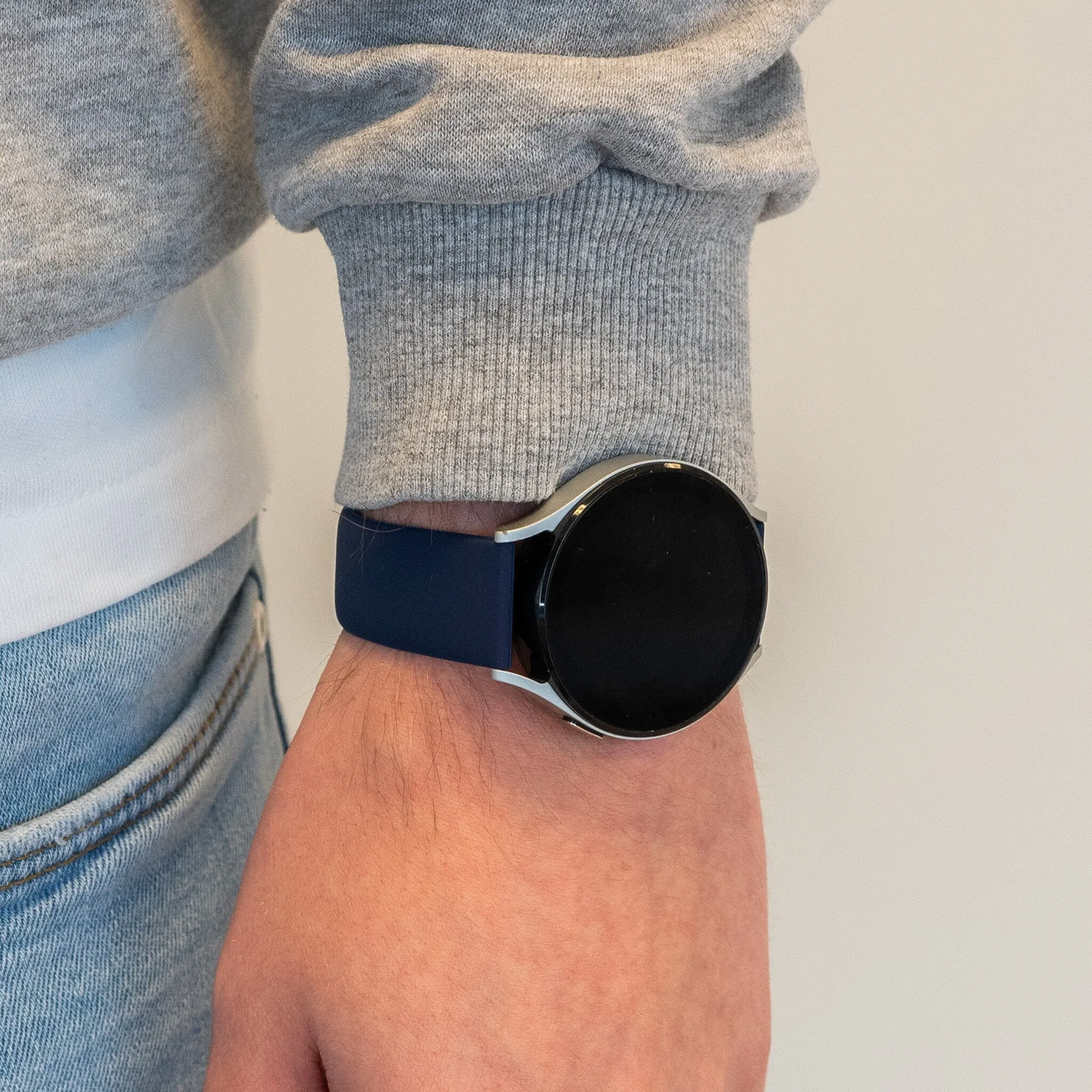 Premium Quality Bandz Huawei Watch 4 (Pro) Sport Strap 'Deluxe' (Dark Blue)  Limited Availability!