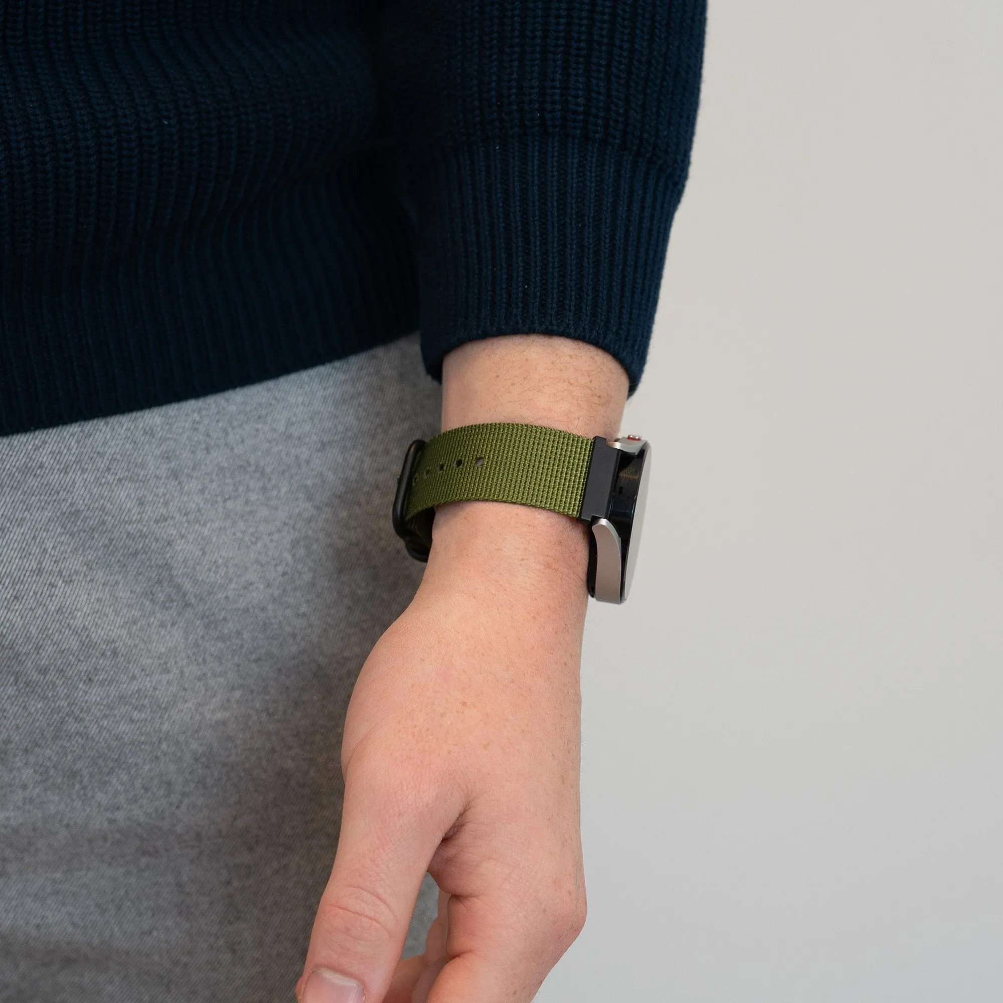 Premium Quality Bandz Huawei Watch Ultimate Buckled Nylon Strap (Green)  Almost Sold Out!
