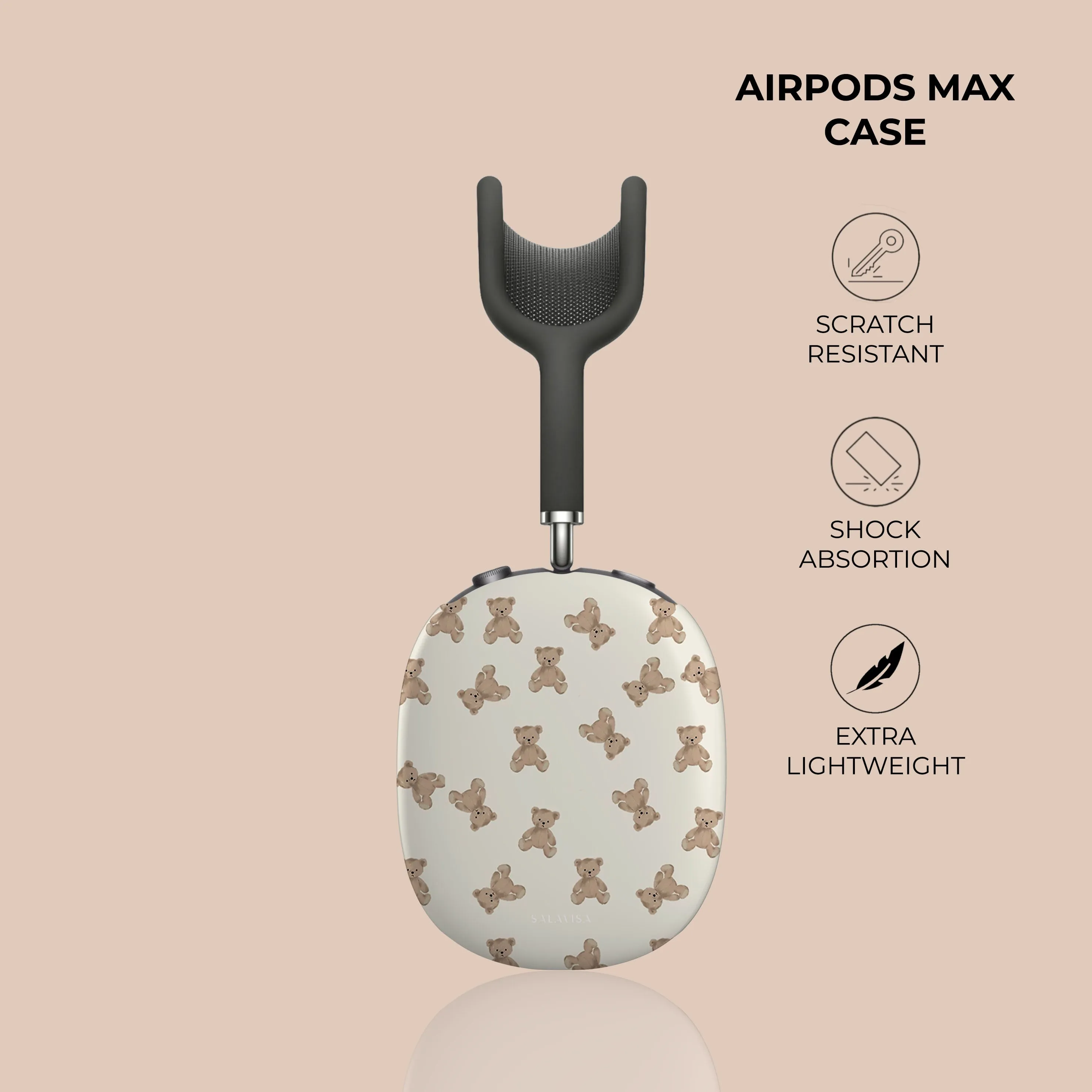 Premium Quality Bear Hugs AirPods Max Case  Ends Soon!