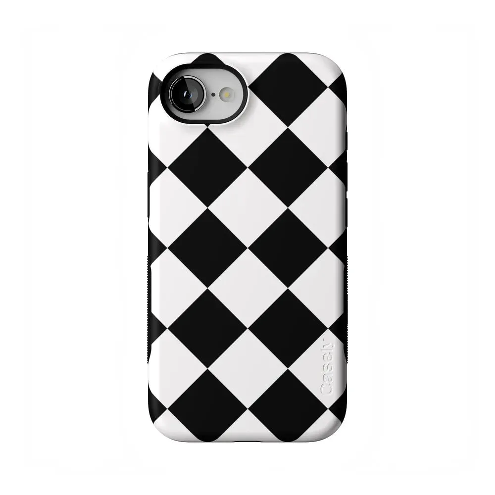 Premium Quality Black Checkerboard | High Contrast Design Case  Almost Sold Out!