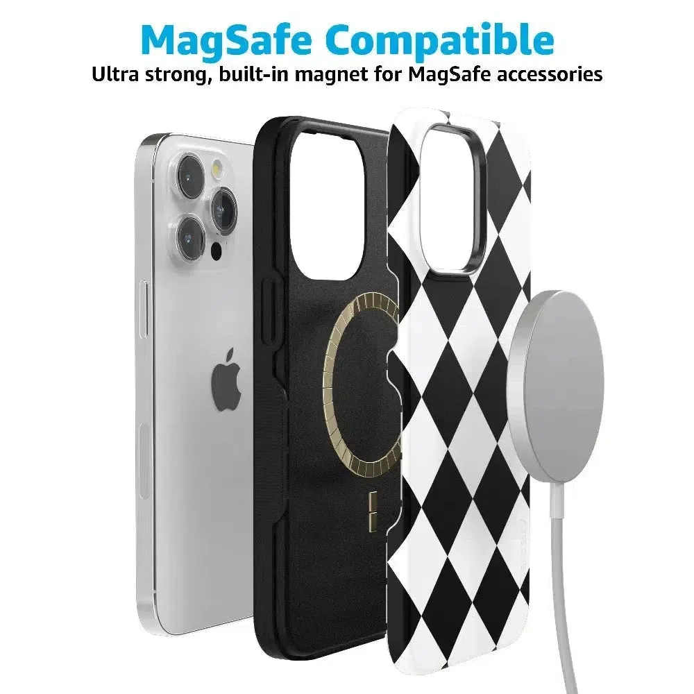 Premium Quality Black Checkerboard | High Contrast Design Case  Almost Sold Out!