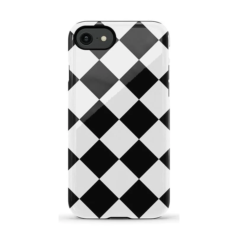 Premium Quality Black Checkerboard | High Contrast Design Case  Almost Sold Out!