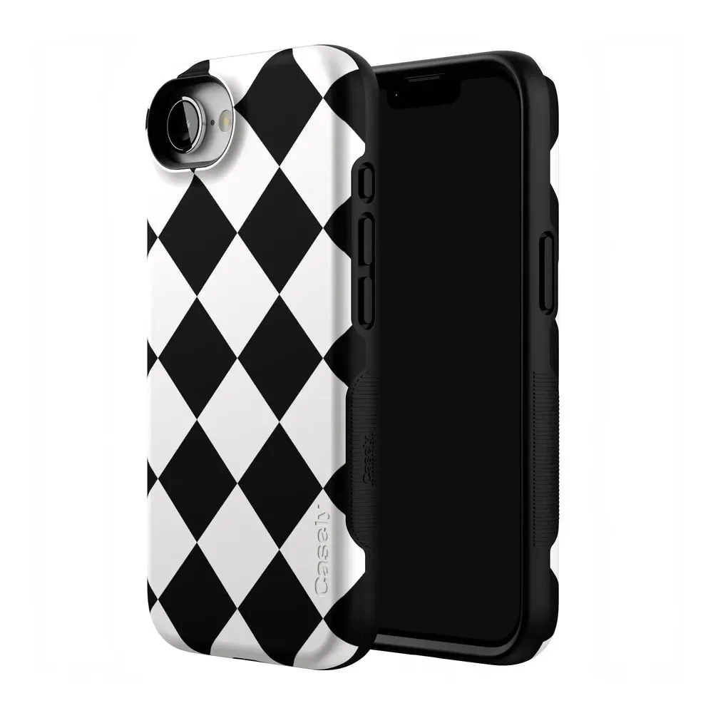Premium Quality Black Checkerboard | High Contrast Design Case  Almost Sold Out!