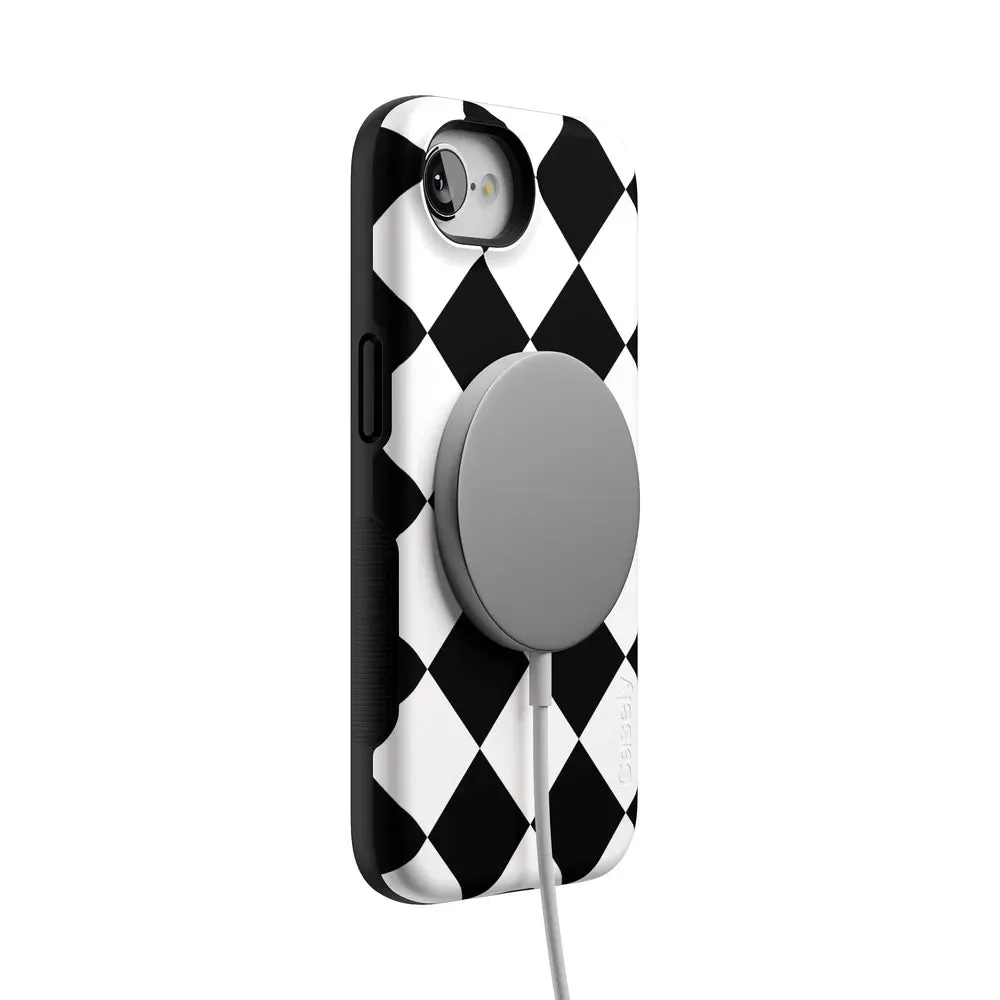Premium Quality Black Checkerboard | High Contrast Design Case  Almost Sold Out!