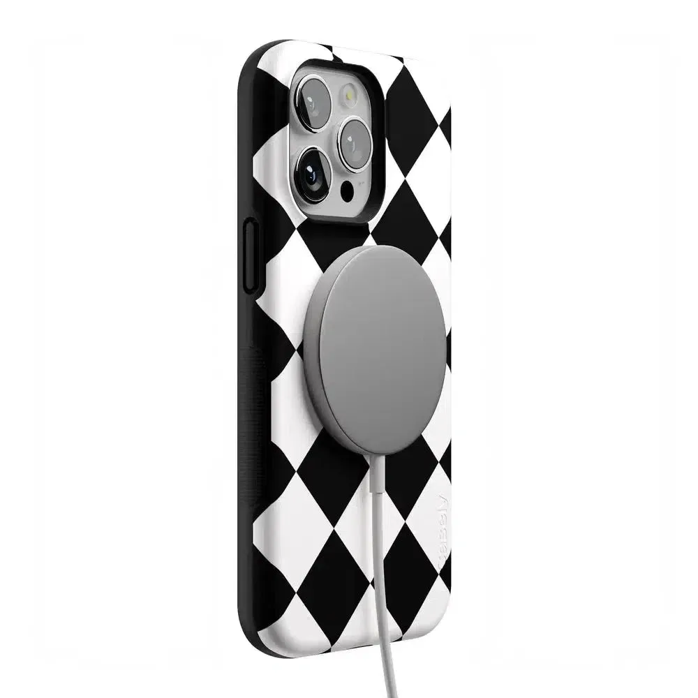 Premium Quality Black Checkerboard | High Contrast Design Case  Almost Sold Out!