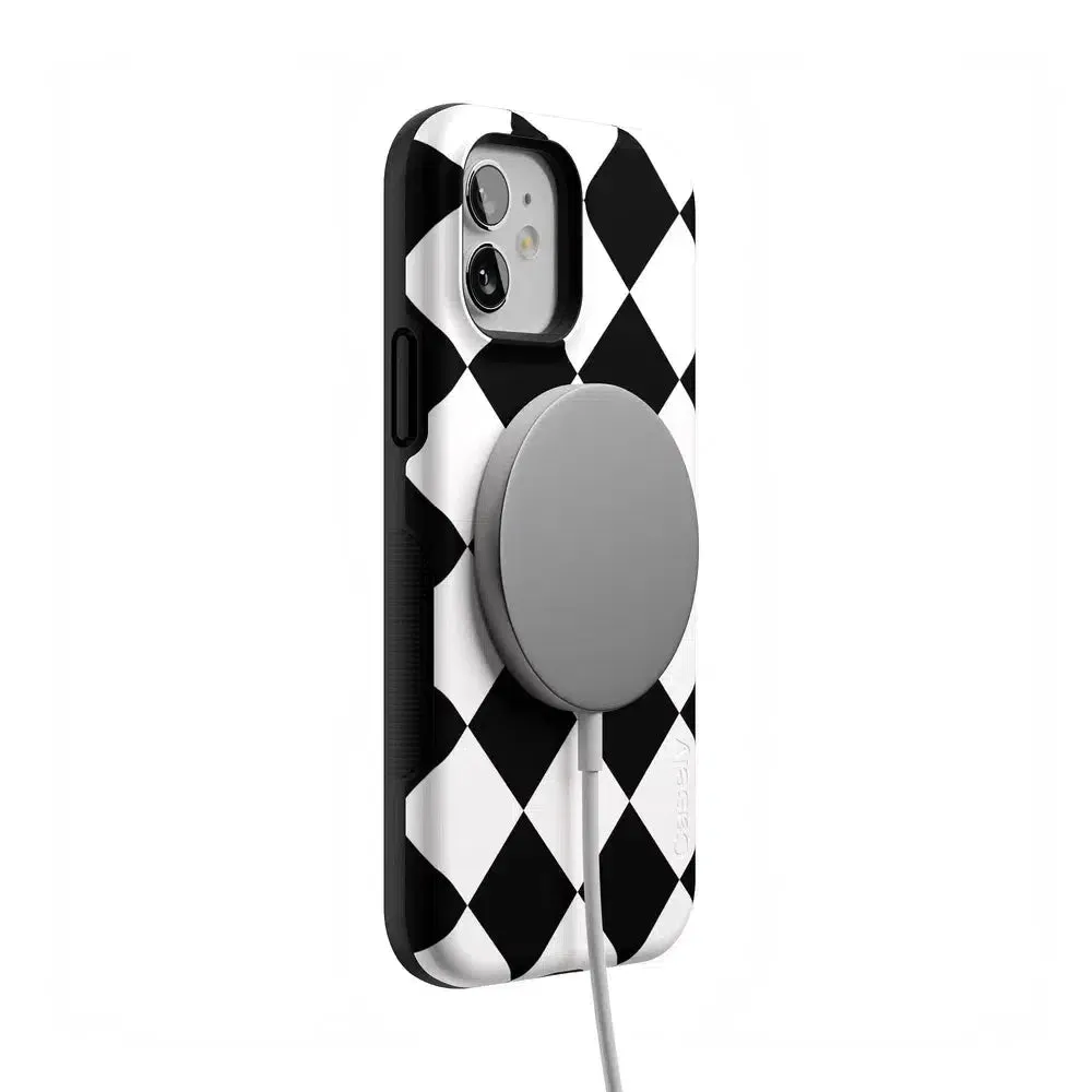 Premium Quality Black Checkerboard | High Contrast Design Case  Almost Sold Out!