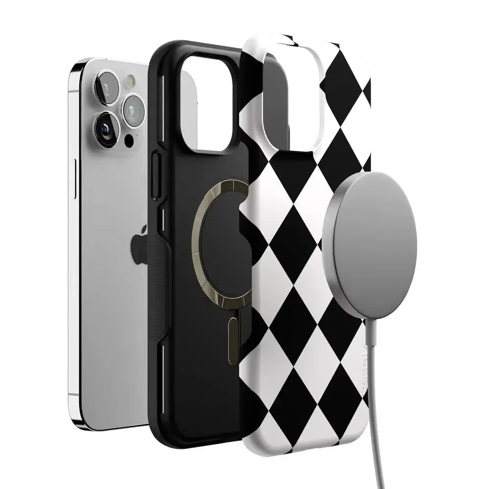 Premium Quality Black Checkerboard | High Contrast Design Case  Almost Sold Out!