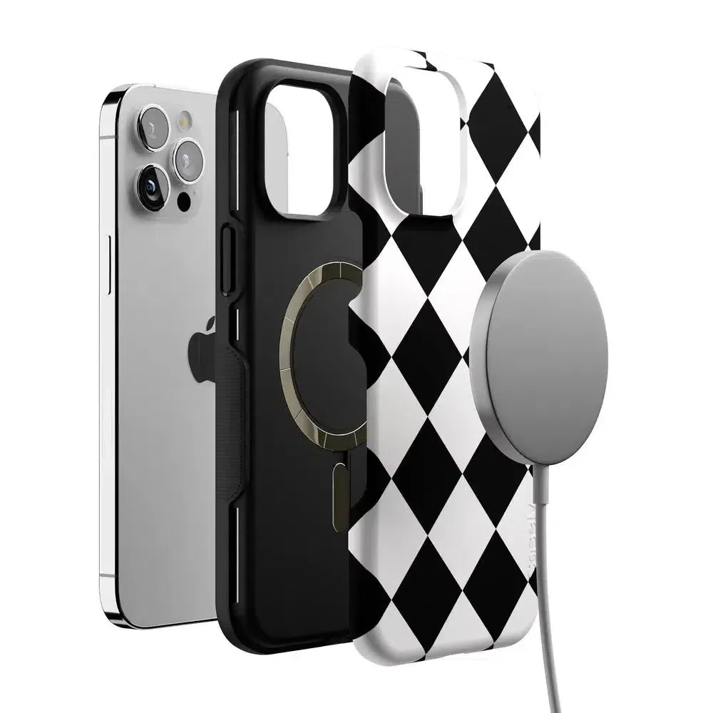 Premium Quality Black Checkerboard | High Contrast Design Case  Almost Sold Out!