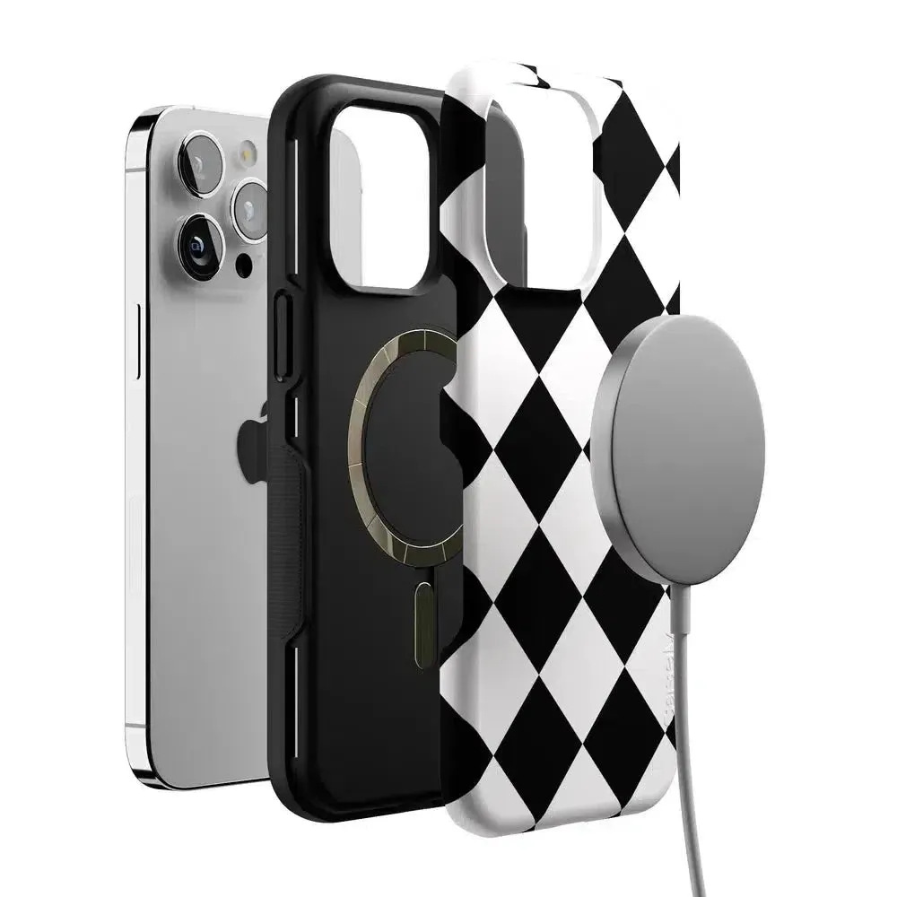 Premium Quality Black Checkerboard | High Contrast Design Case  Almost Sold Out!