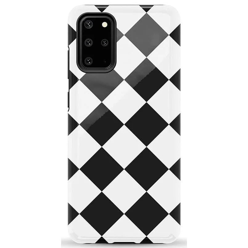 Premium Quality Black Checkerboard | High Contrast Design Case  Almost Sold Out!