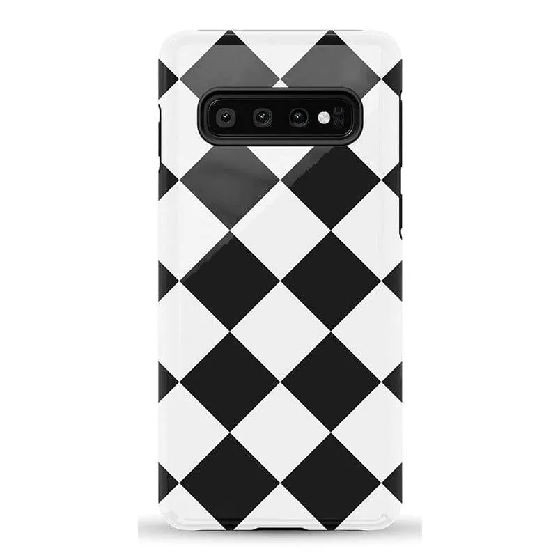 Premium Quality Black Checkerboard | High Contrast Design Case  Almost Sold Out!