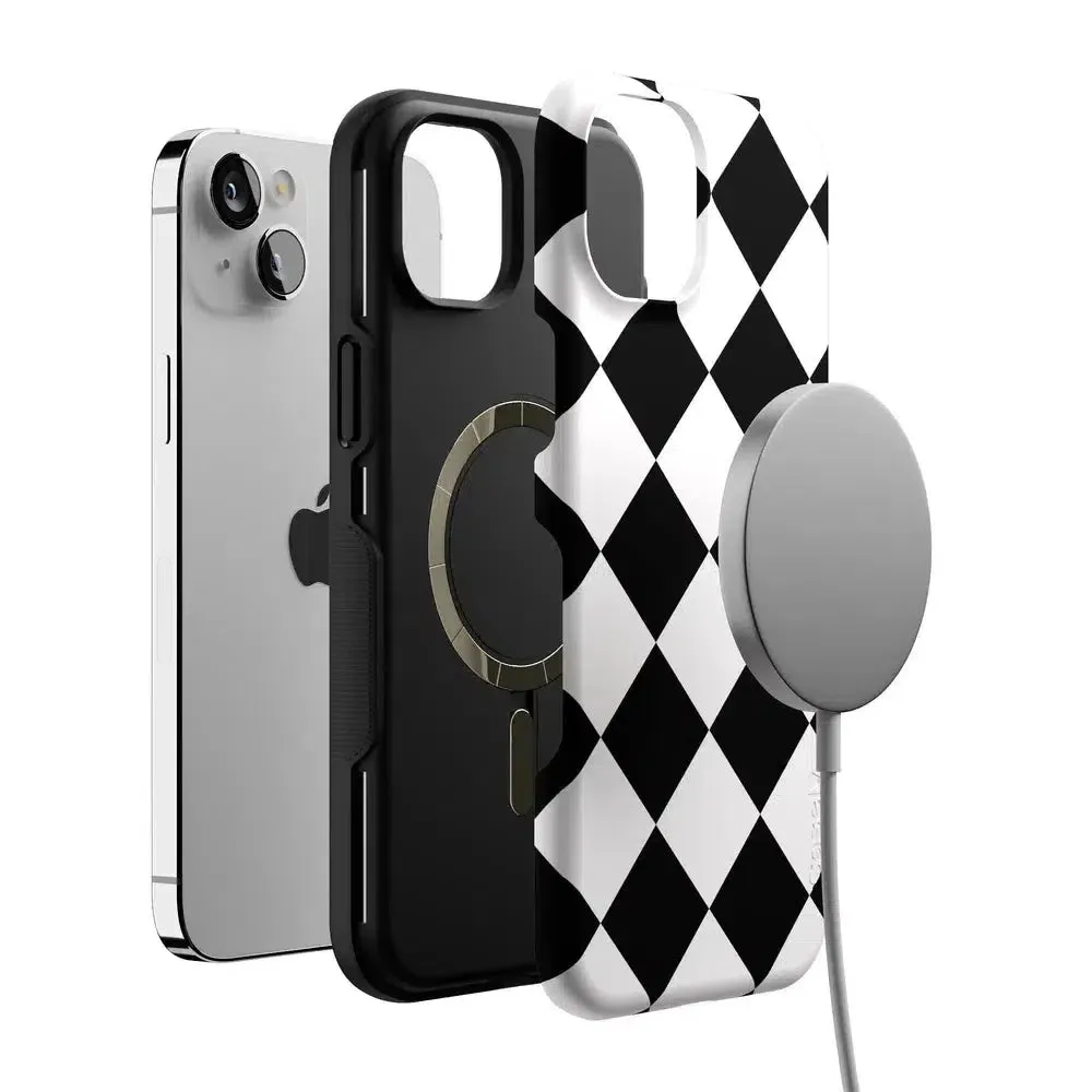 Premium Quality Black Checkerboard | High Contrast Design Case  Almost Sold Out!