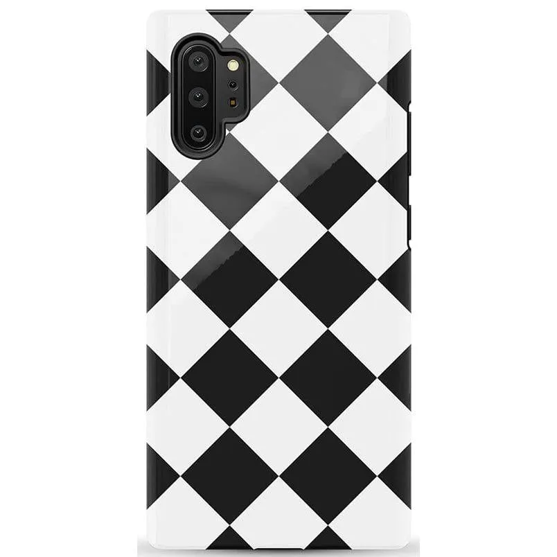 Premium Quality Black Checkerboard | High Contrast Design Case  Almost Sold Out!