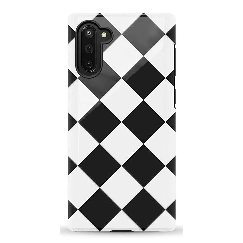 Premium Quality Black Checkerboard | High Contrast Design Case  Almost Sold Out!