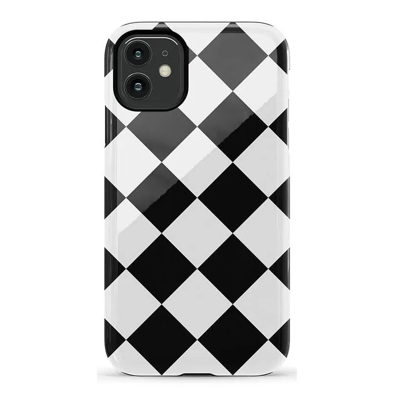 Premium Quality Black Checkerboard | High Contrast Design Case  Almost Sold Out!