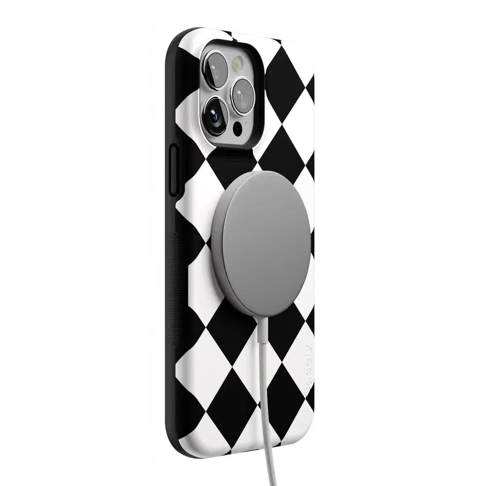 Premium Quality Black Checkerboard | High Contrast Design Case  Almost Sold Out!