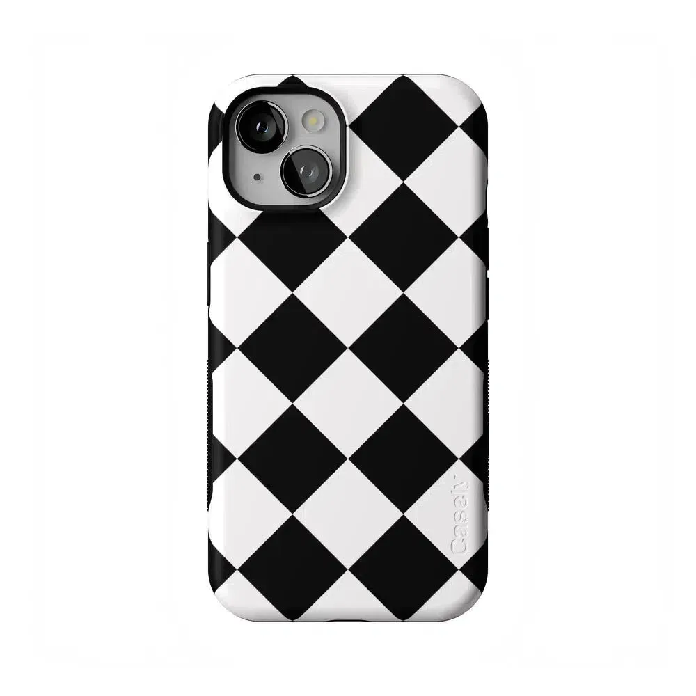 Premium Quality Black Checkerboard | High Contrast Design Case  Almost Sold Out!