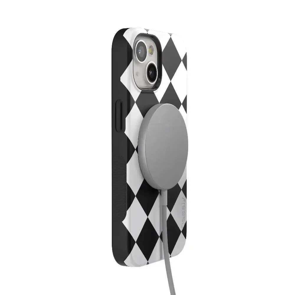 Premium Quality Black Checkerboard | High Contrast Design Case  Almost Sold Out!