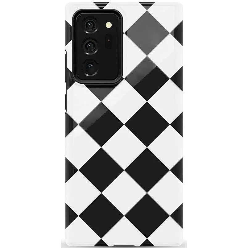 Premium Quality Black Checkerboard | High Contrast Design Case  Almost Sold Out!