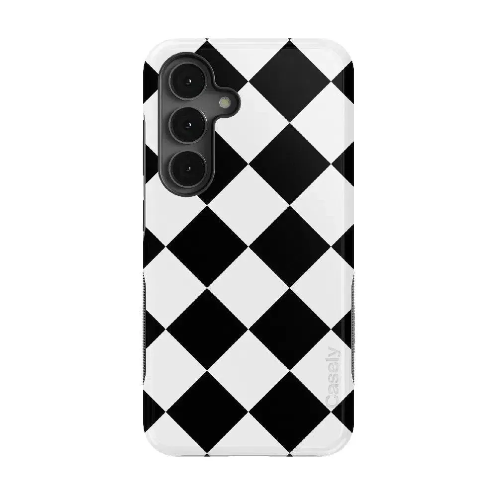 Premium Quality Black Checkerboard | High Contrast Design Case  Almost Sold Out!
