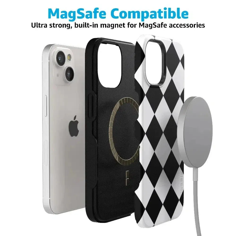 Premium Quality Black Checkerboard | High Contrast Design Case  Almost Sold Out!