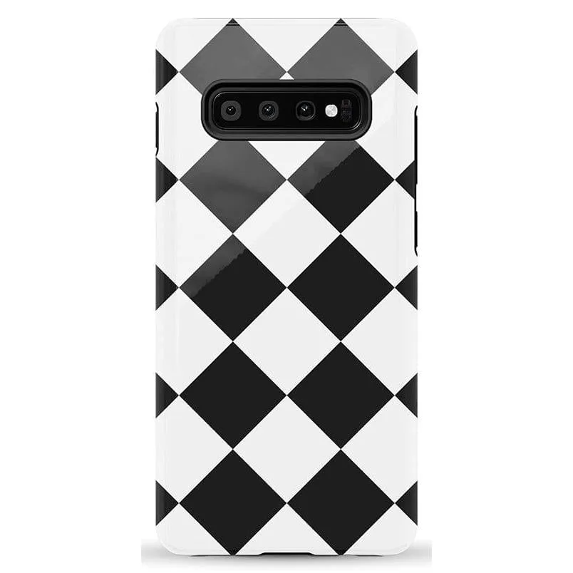 Premium Quality Black Checkerboard | High Contrast Design Case  Almost Sold Out!