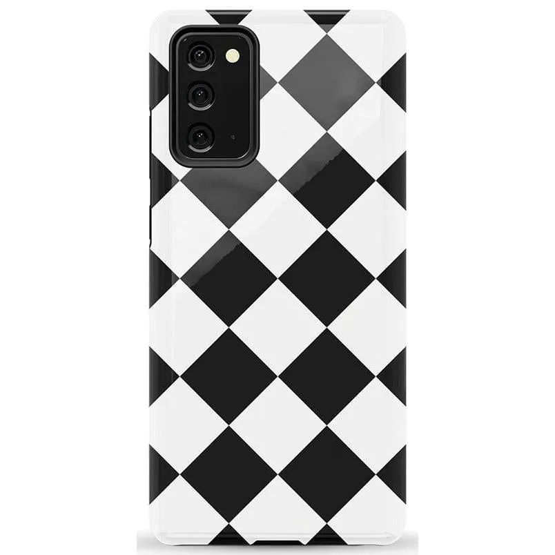 Premium Quality Black Checkerboard | High Contrast Design Case  Almost Sold Out!