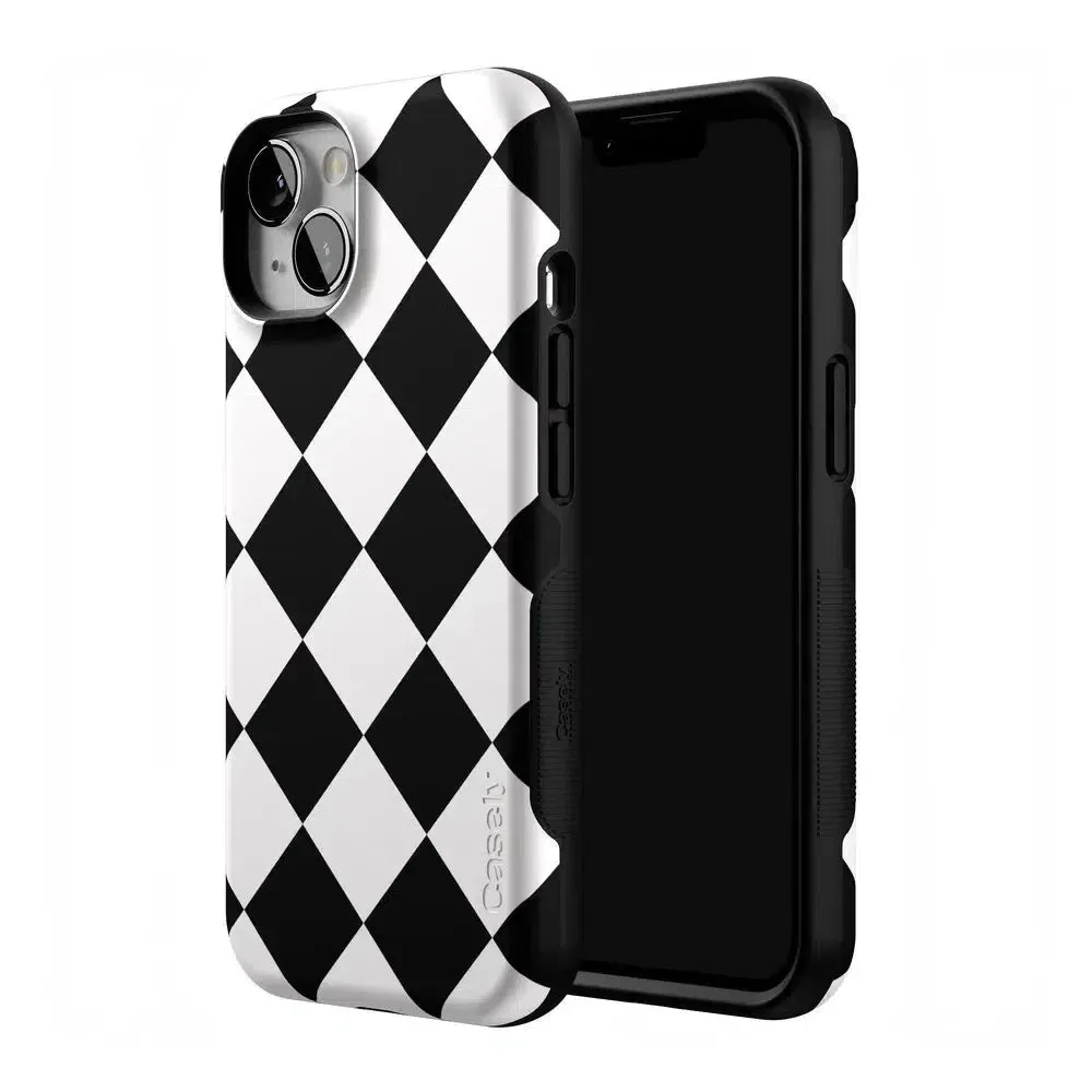 Premium Quality Black Checkerboard | High Contrast Design Case  Almost Sold Out!