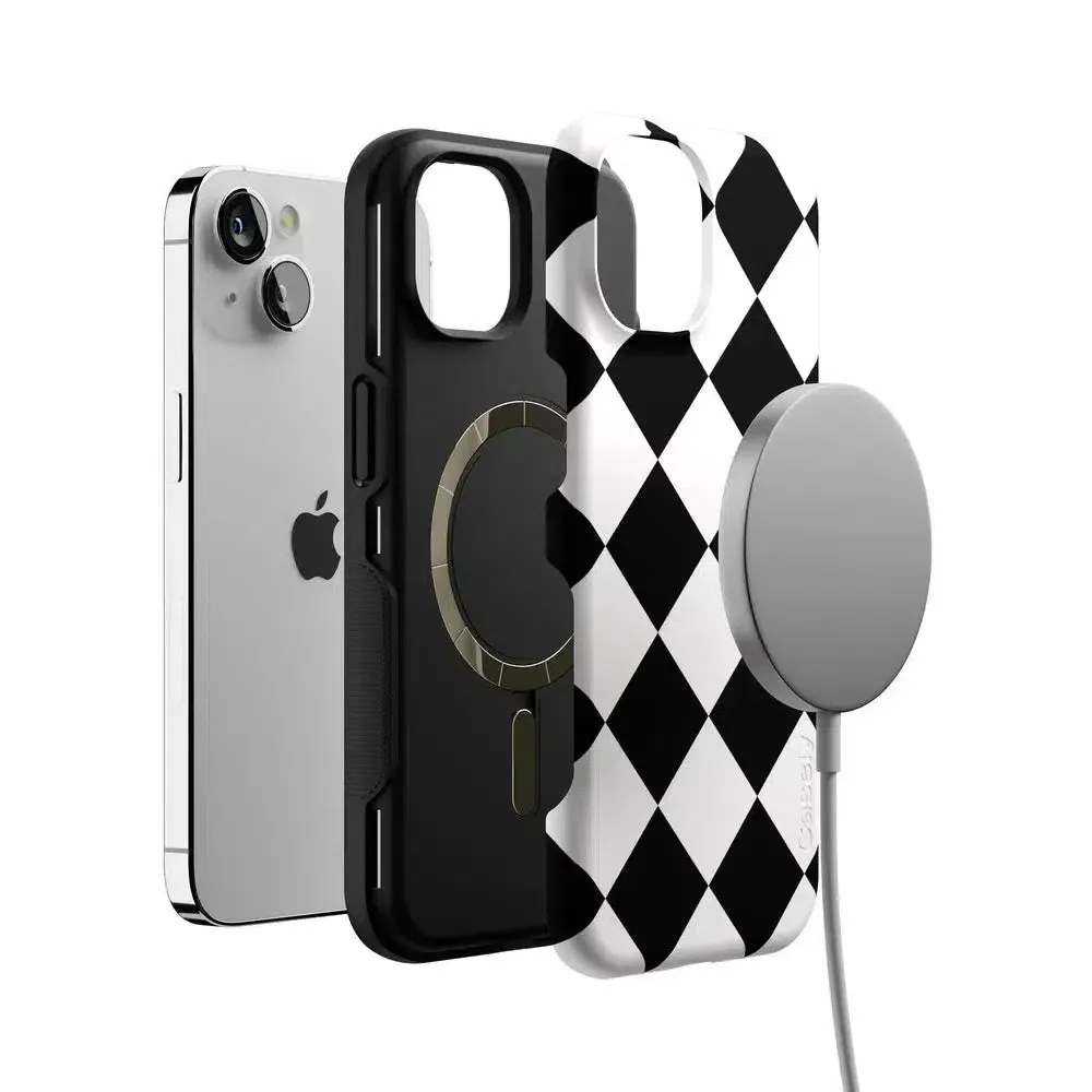 Premium Quality Black Checkerboard | High Contrast Design Case  Almost Sold Out!