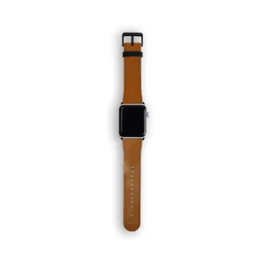 Premium Quality Burnt Orange Watercolor Apple Watch Band  Stylish & Comfortable