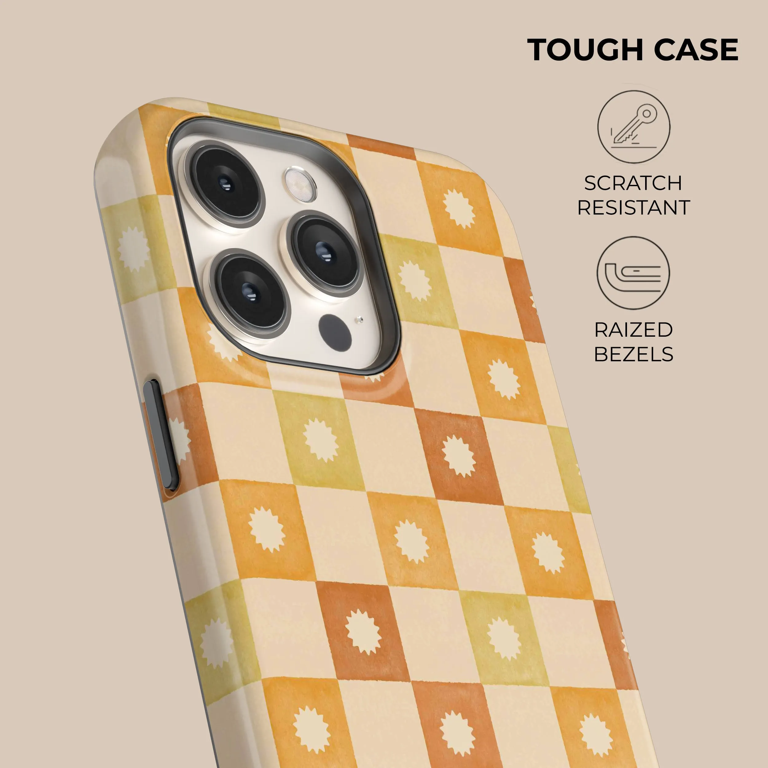 Premium Quality Checkered Elegance Phone Case  Almost Gone!