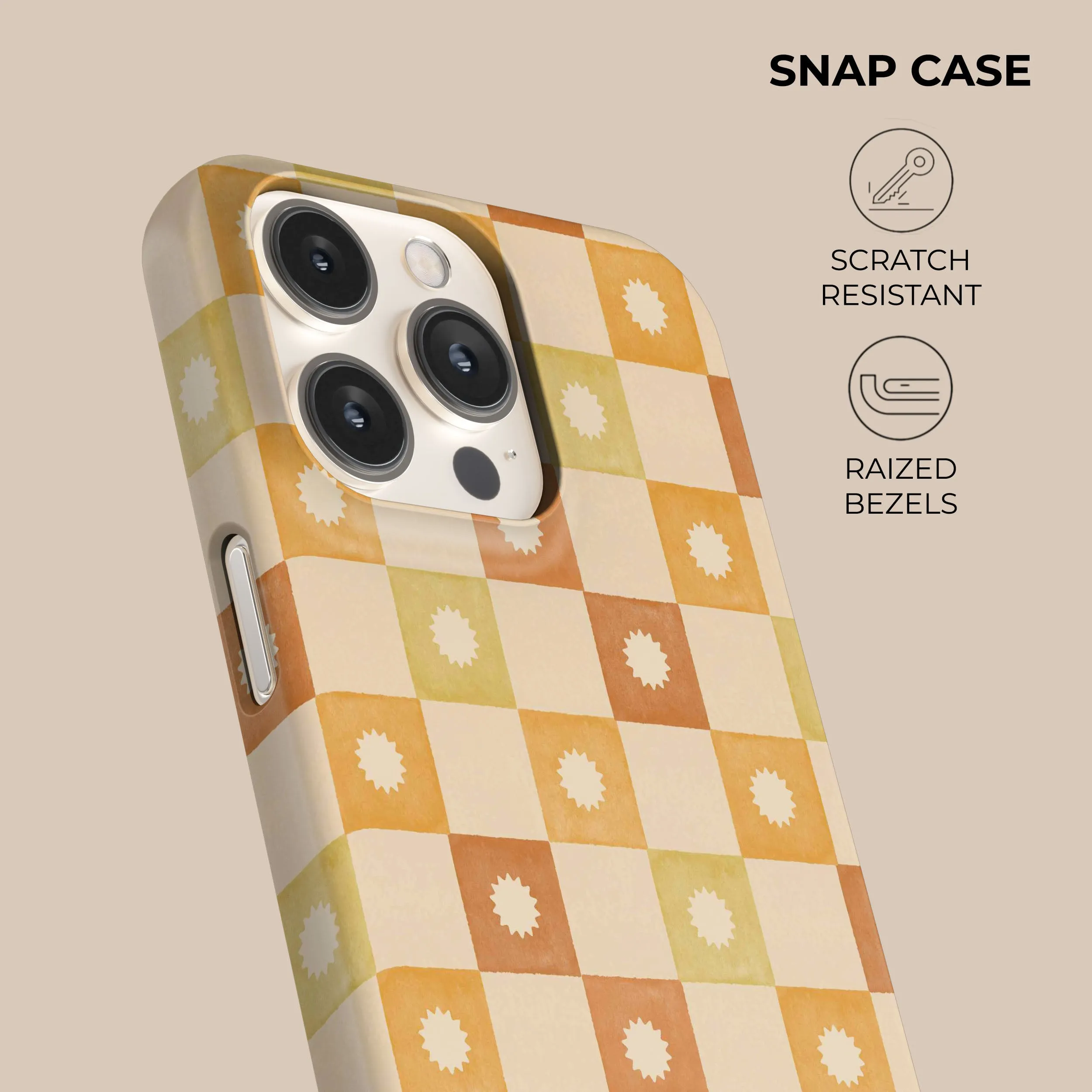 Premium Quality Checkered Elegance Phone Case  Almost Gone!