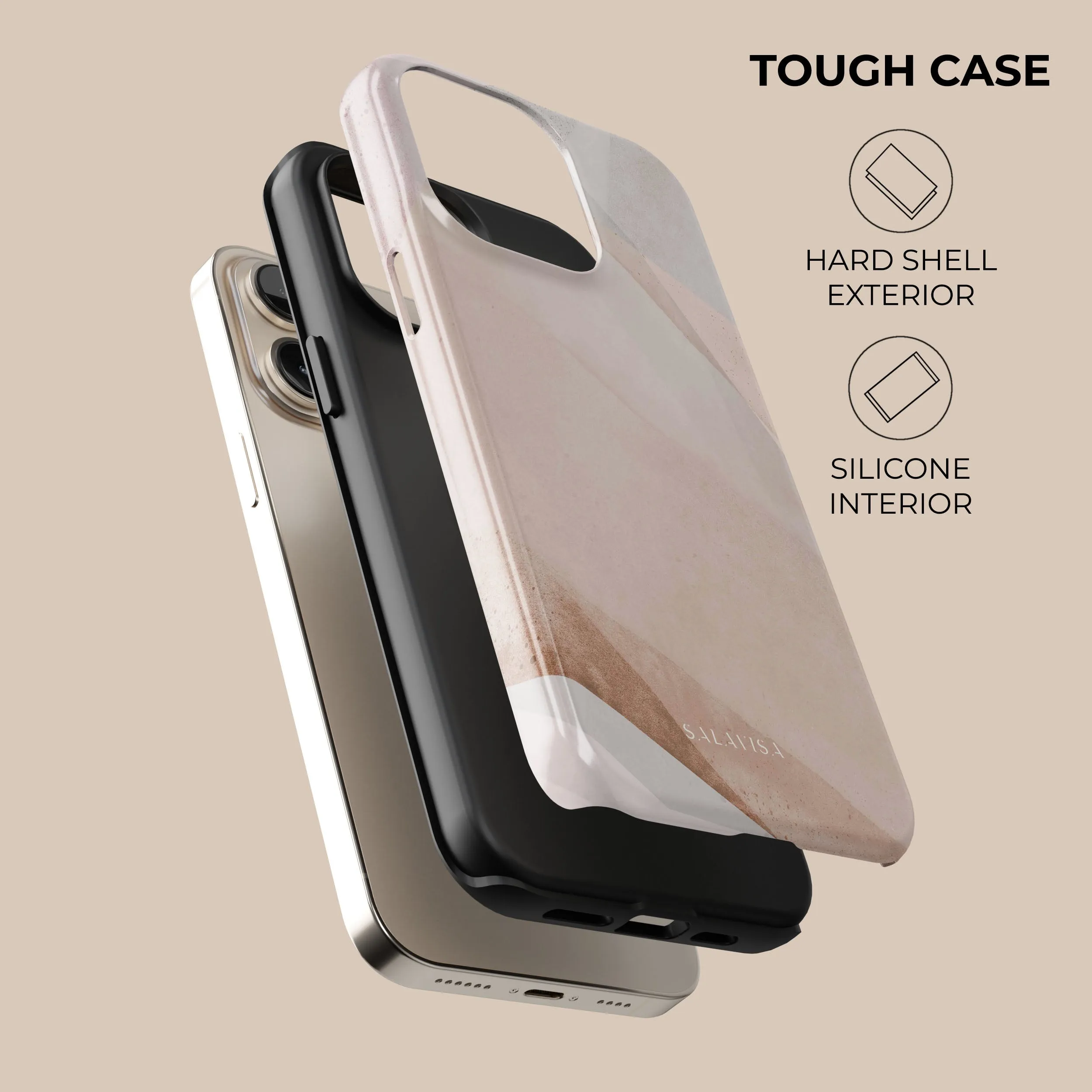 Premium Quality Creamy Pink Phone Case  Last Chance!