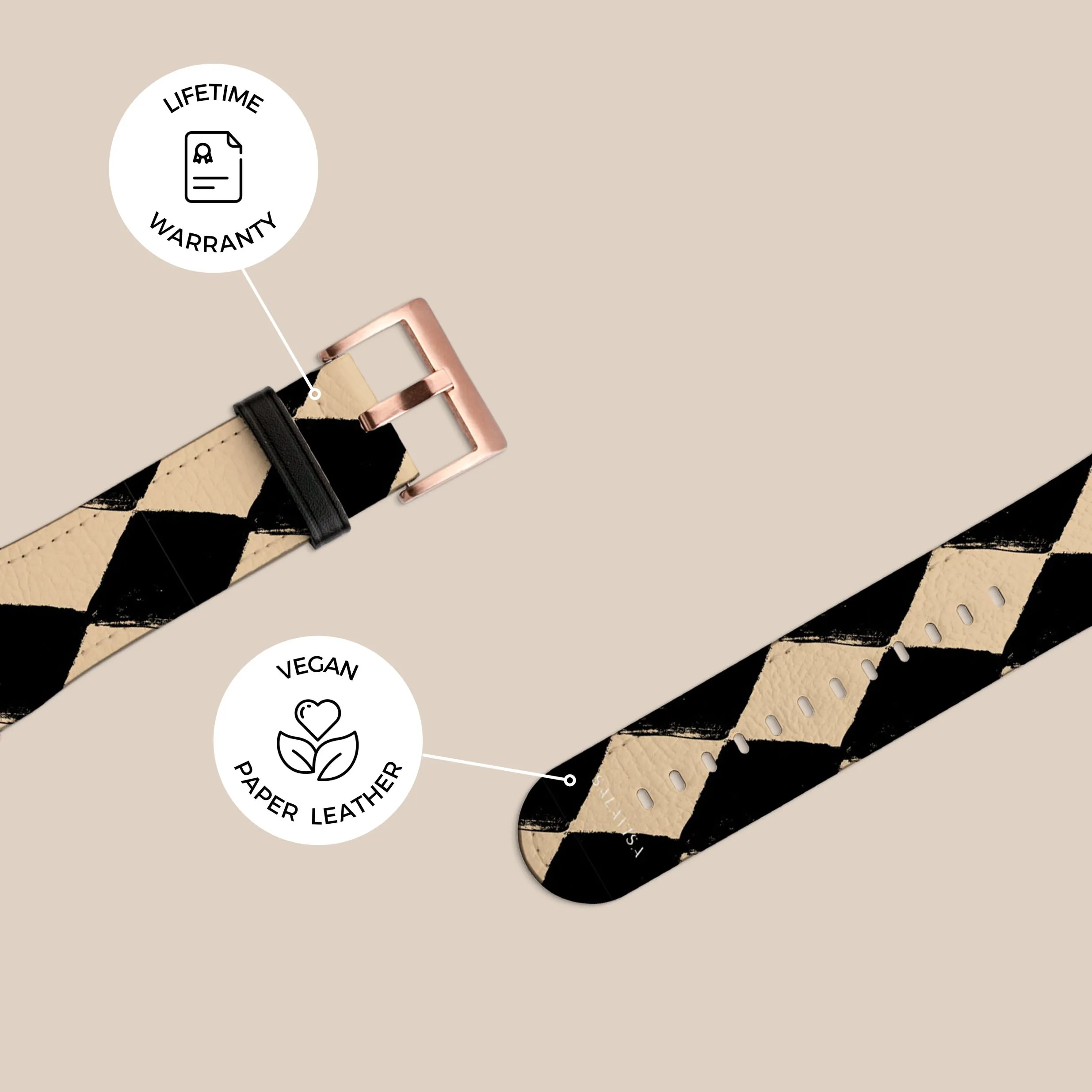 Premium Quality Diamond Chess Galaxy Watch Band  Going Fast!