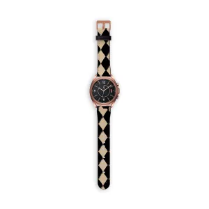 Premium Quality Diamond Chess Galaxy Watch Band  Going Fast!