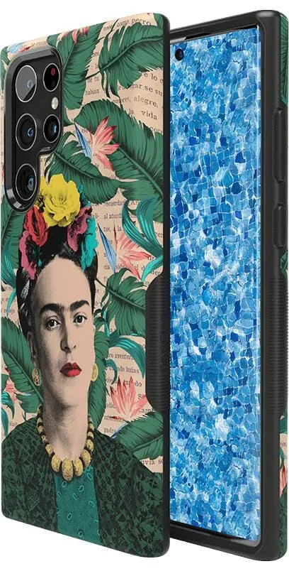 Premium Quality Find Your Muse | Frida Kahlo Portrait Samsung Case  Dont Miss Out!
