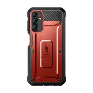 Premium Quality Galaxy A14 Unicorn Beetle Pro Rugged Holster Case-Metallic Red  Today Only!