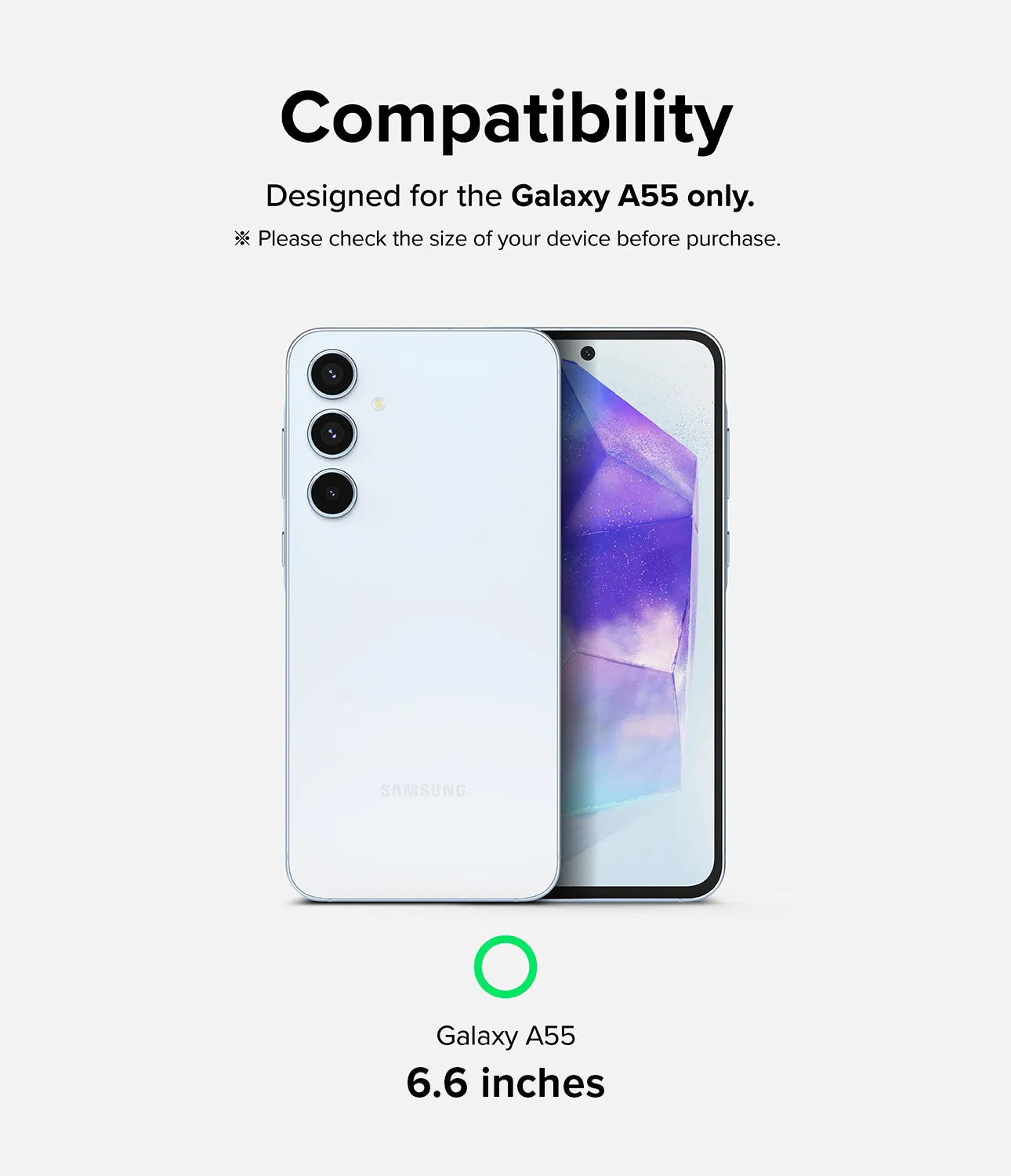 Premium Quality Galaxy A55 Screen Protector | Easy Slide Tempered Glass  Ends Soon!