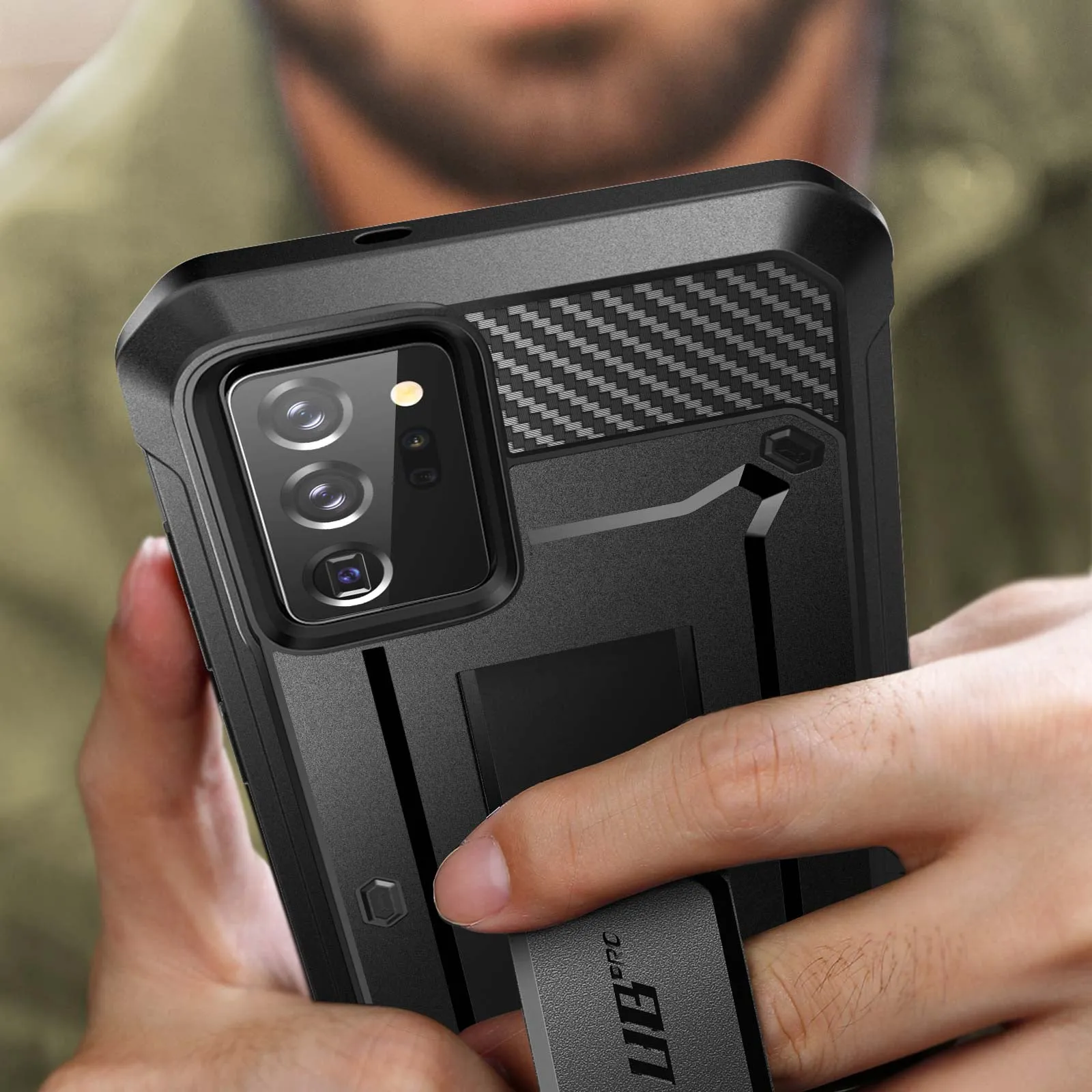 Premium Quality Galaxy Note20 Ultra Unicorn Beetle PRO Rugged Holster Case-Black  Going Fast!