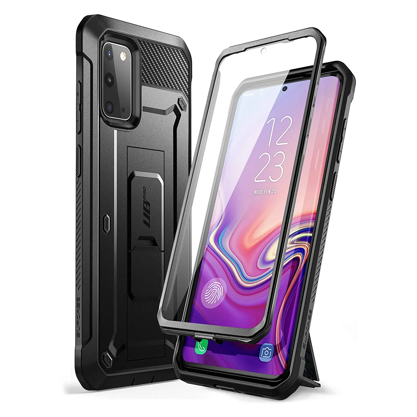 Premium Quality Galaxy S20 FE Unicorn Beetle Pro Rugged Case-Black  Limited Release!