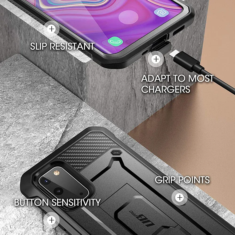 Premium Quality Galaxy S20 FE Unicorn Beetle Pro Rugged Case-Black  Limited Release!