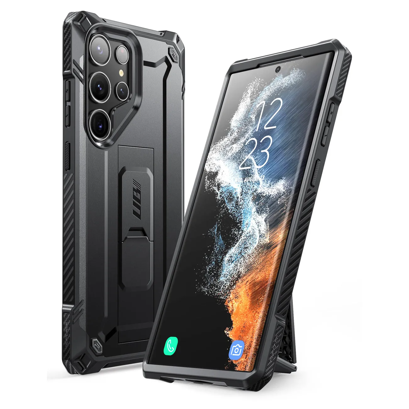 Premium Quality Galaxy S22 Ultra Unicorn Beetle Case-Black  Dont Miss Out!