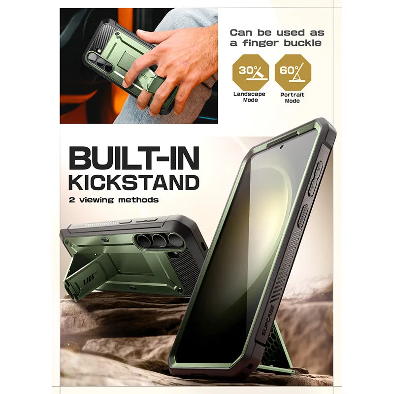 Premium Quality Galaxy S24 Plus Unicorn Beetle PRO Rugged Case-Dark Green  Going Fast!