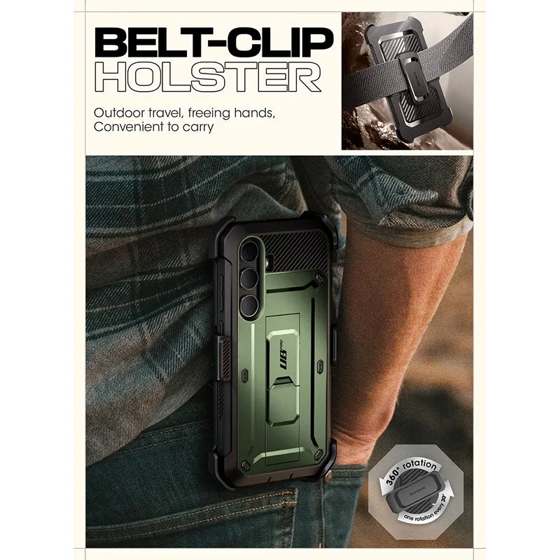 Premium Quality Galaxy S24 Plus Unicorn Beetle PRO Rugged Case-Dark Green  Going Fast!