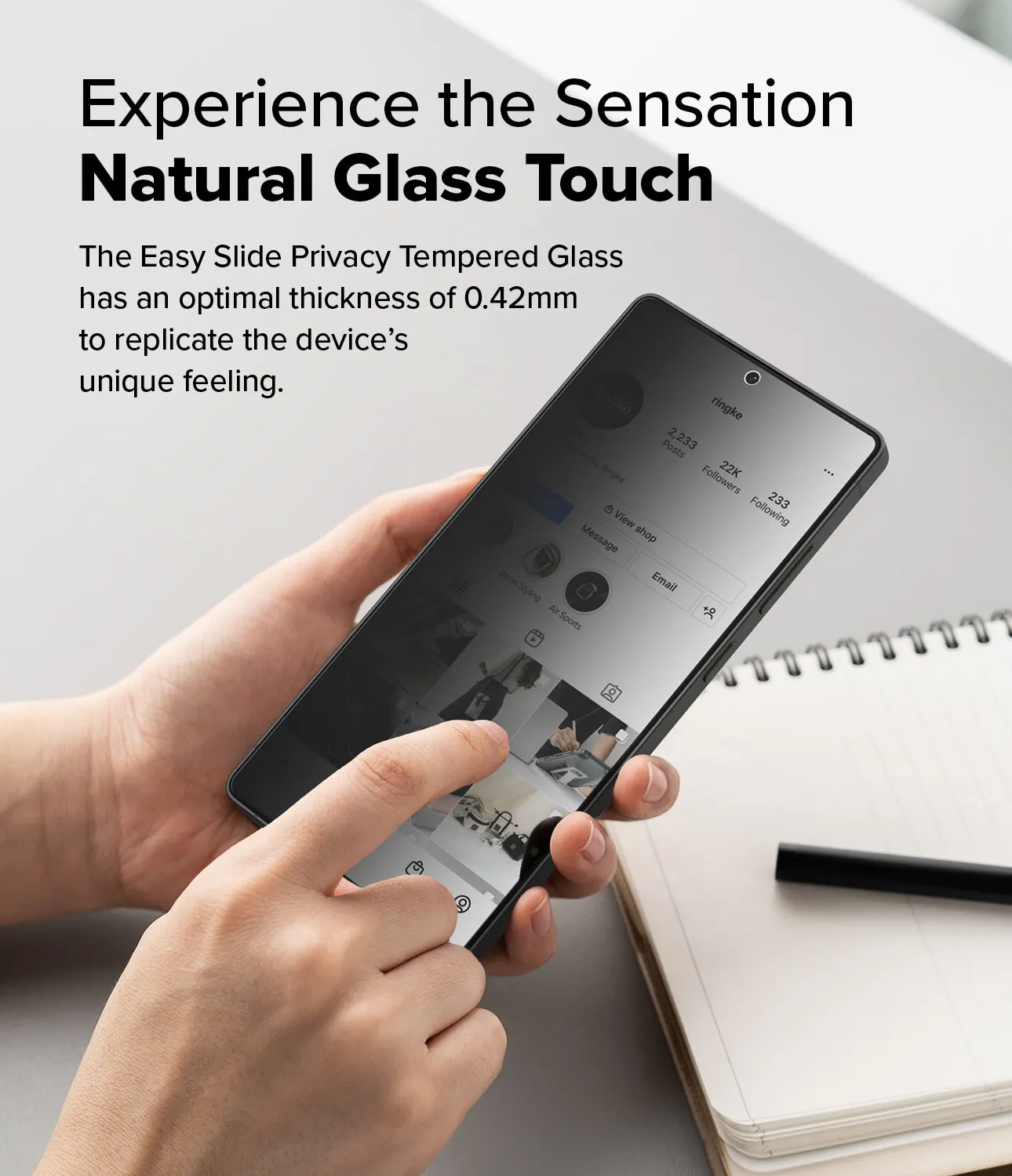 Premium Quality Galaxy S25 Ultra Screen Protector | Easy Slide Privacy Tempered Glass  Ends Soon!