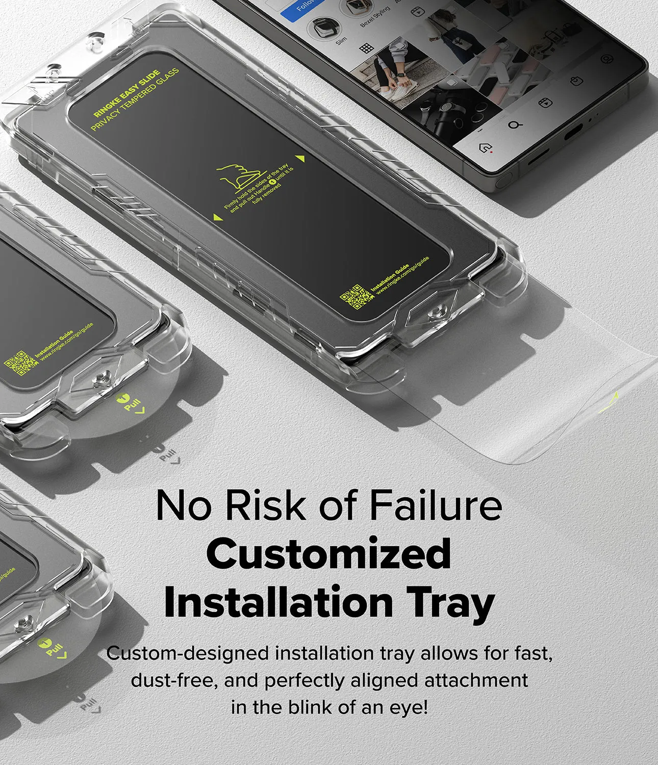 Premium Quality Galaxy S25 Ultra Screen Protector | Easy Slide Privacy Tempered Glass  Ends Soon!