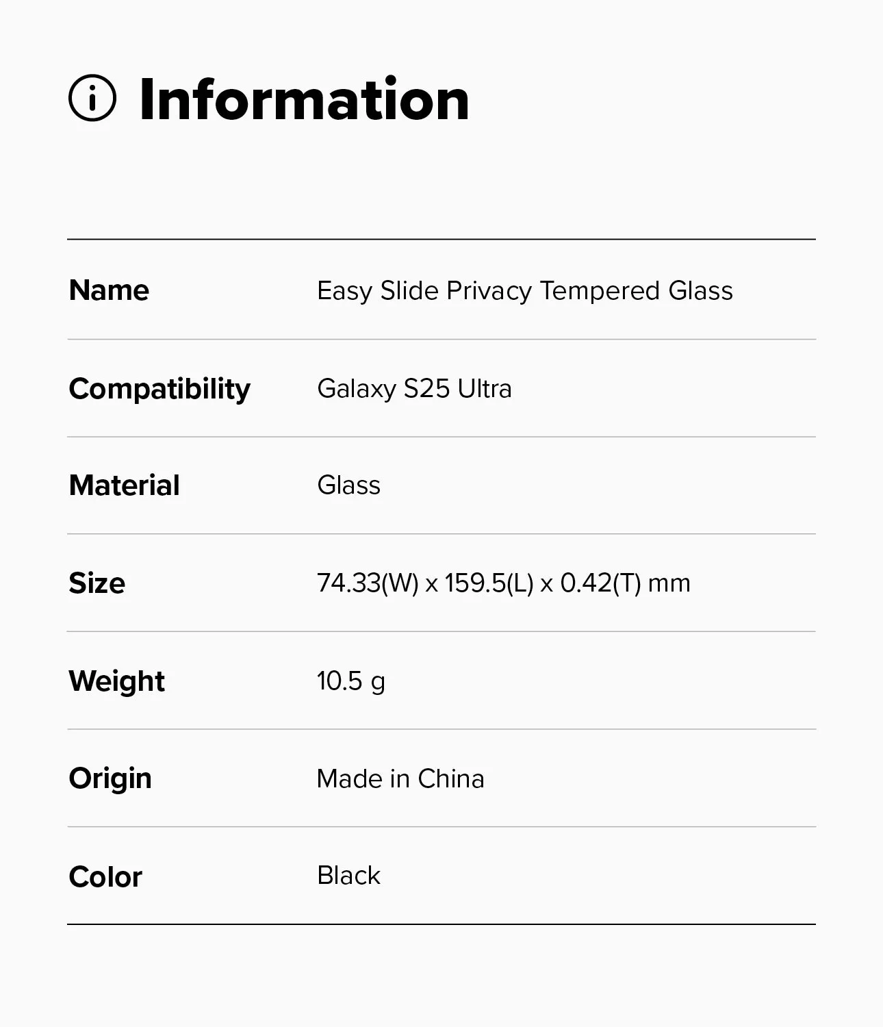 Premium Quality Galaxy S25 Ultra Screen Protector | Easy Slide Privacy Tempered Glass  Ends Soon!